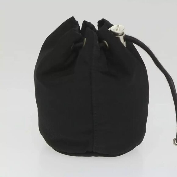 PRADA Pouch Nylon Black Auth bs8923 - Picture 2 of 16